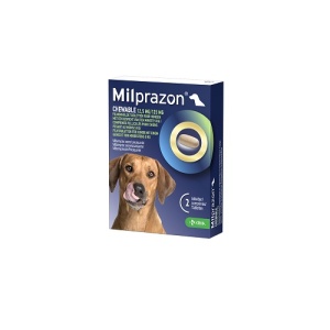 Milprazon hond >5kg chew 2tabl REGNL