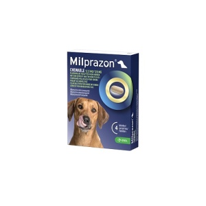 Milprazon hond >5kg chew 4tabl REGNL