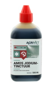 Agrivet Jodiumtinctuur 500ml. RegNL 2680