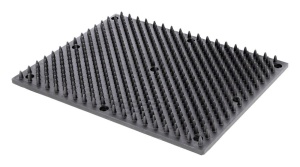 Krabmat 30x40cm voor zuil of wandmontage