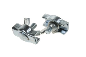 Verbinders voor draad tot 4mm, 4st