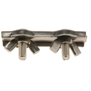 Verbinders RVS voor draad tot 4mm, 4st