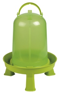 Pluimvee drinktoren op pootjes groen, 10