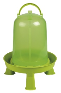 Pluimvee drinktoren op pootjes groen, 5L