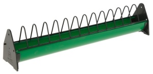 Voedertrog kippen groen, 75x20cm