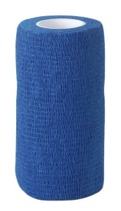 Vetlastic bandage blauw 10cm