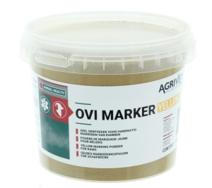 Agrivet dekpoeder Ovi Marker geel 1KG