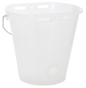 Kalveremmer transparant wit 8L