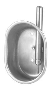 Drinkbak rvs (vlees)varken 19x27x11cm