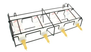 Lammerenflessenrek Nettex incl 4 flessen