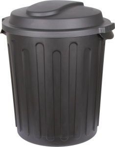 Voerton container met deksel, 70L