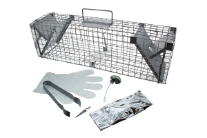 Vangkooi rat 65x17x20cm 2 ingangen