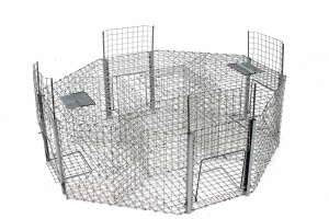 Vangkooi vogel, 4 kamers 102x30