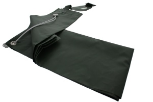 Melkschort Sioen duotex, groen