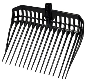 Mestvork Eco zwart