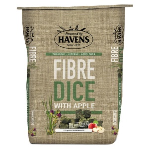 Fibre Dice with apple