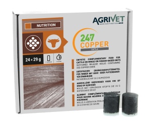 Copper Cattle Bolus 24st.