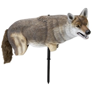 Wolf kunststof, met beweegbare staart