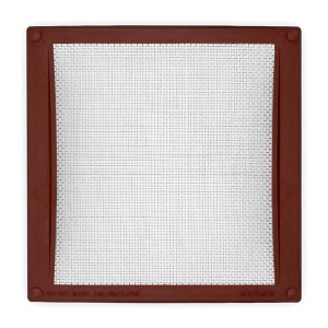 Luchtrooster medium bruin, 245x170mm